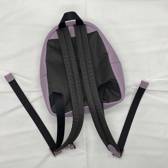 NWT Coach Chelsea Champlain Mini Charlie Backpack Purse Purple Tattoo Graphic - Picture 6 of 11